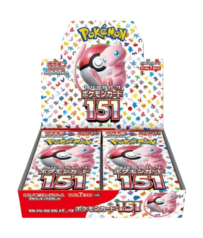 Japanese Pokémon Card 151 booster box trading card game