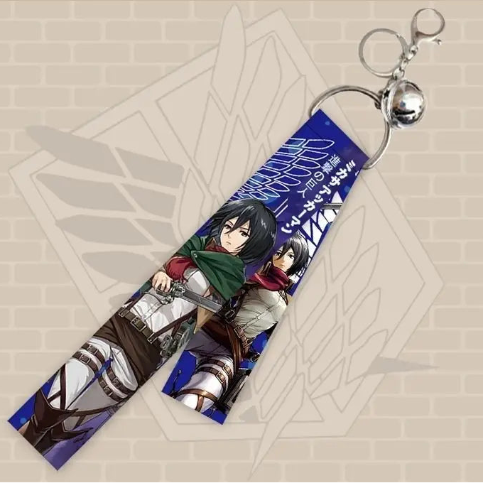 Attack on Titan Anime Keychain & Bag Charm
