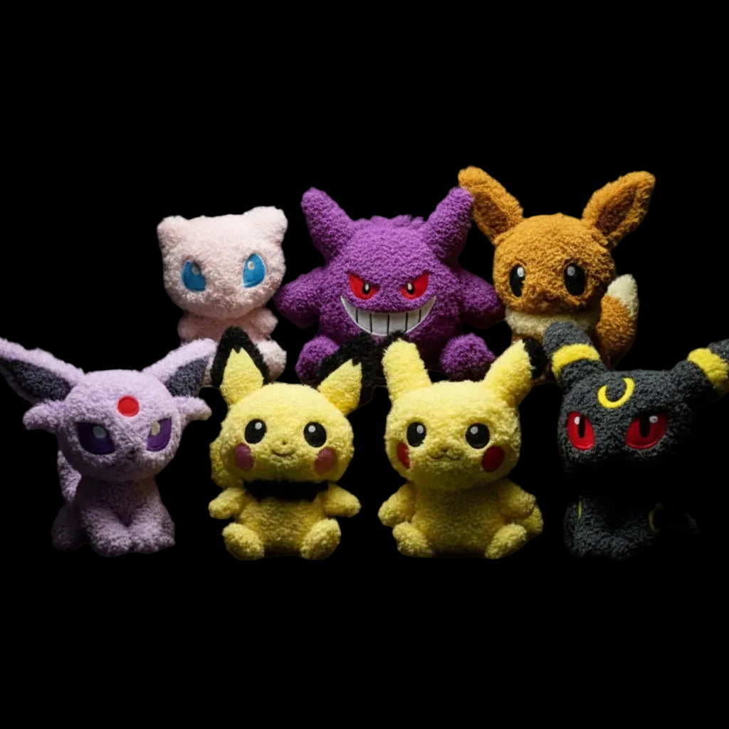 Pokemon Plush M size 6 Characters (Nintendo Official)