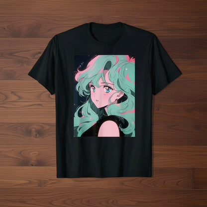 90s 80s anime manga kawaii aesthetic t-shirt novelty apparel
