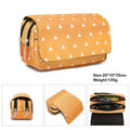 Anime Demon Slayer Pencil Case: Student Bilayer Storage Bag, Cartoon Pen Box, Cosplay Props Accessories