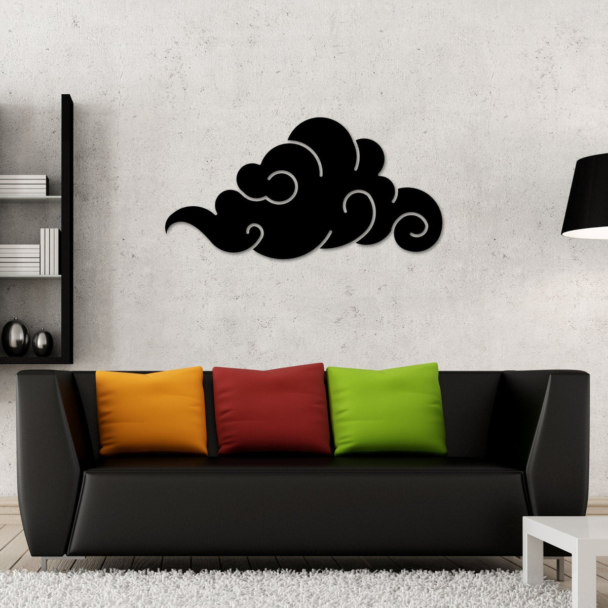 Anime Japanese cloud wall decor art print
