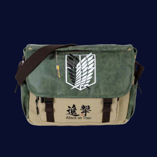 Attack on Titan messenger bag anime accessory
