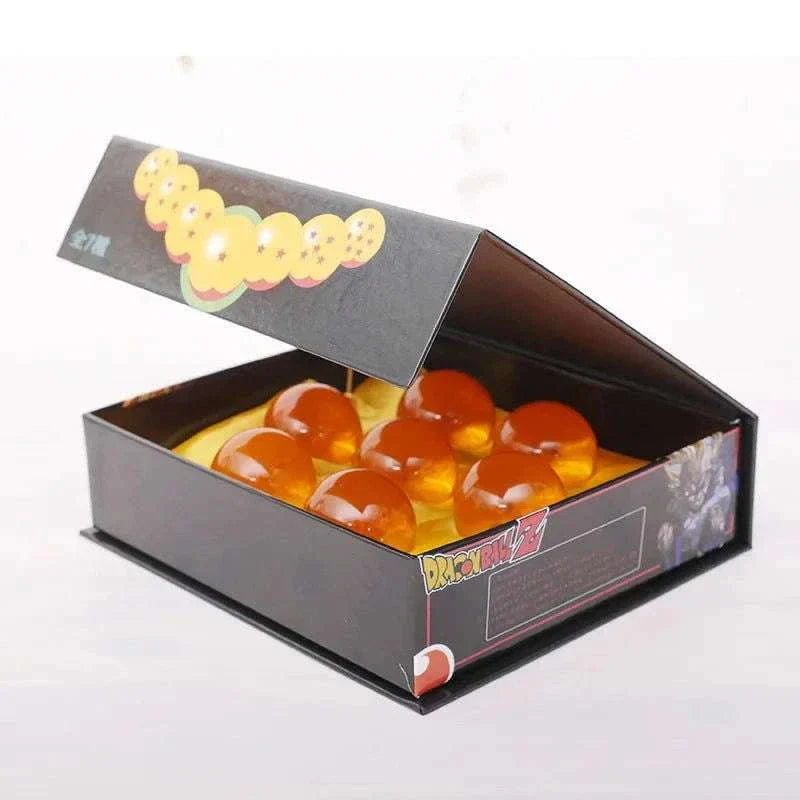 Dragon Ball 7 Pcs Set Crystal Balls Action Figure Toys Summon Shenron Wishing Balls 3.5 CM