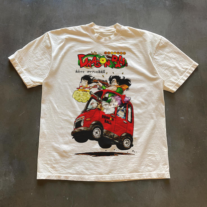 Dragonball Z Joyride off white anime graphic tee
