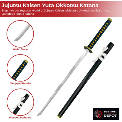 Jujutsu Kaisen Replica Yuta Okkotsu Anime Katana