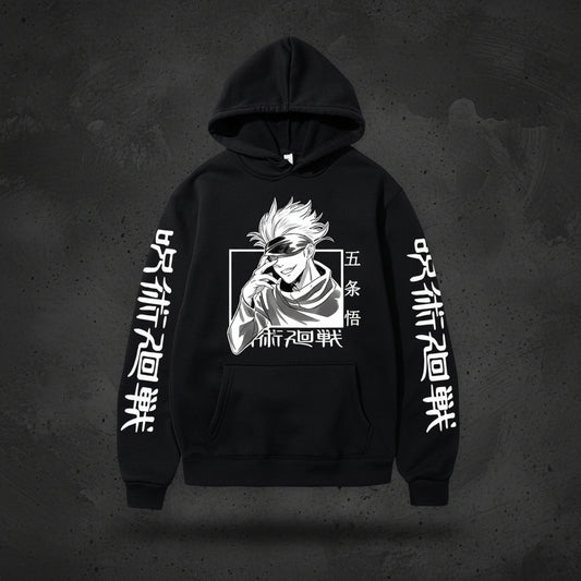 Jujutsu Kaisen Satoru Gojo stylish anime hoodie
