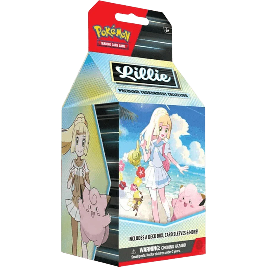 Lillie Pokémon premium tournament collection box trading card game
