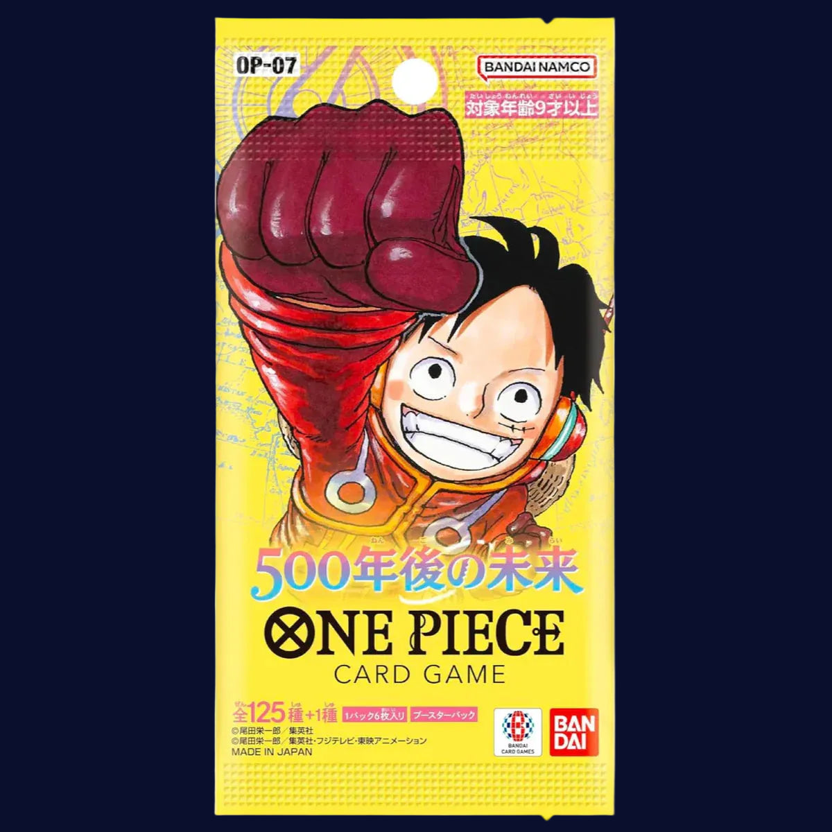 One Piece TCG The Future of 500 Years Later OP-07 Japanese booster pack
