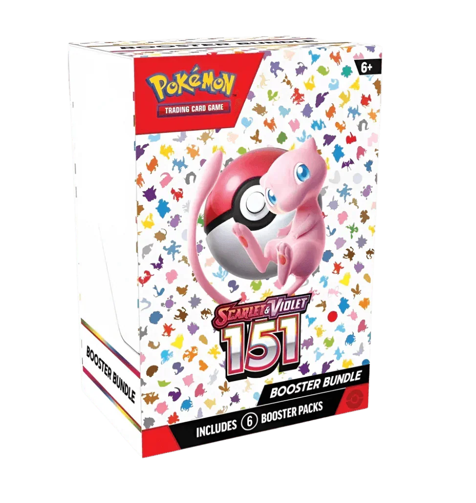 Pokémon Scarlet & Violet 151 booster bundle trading card game
