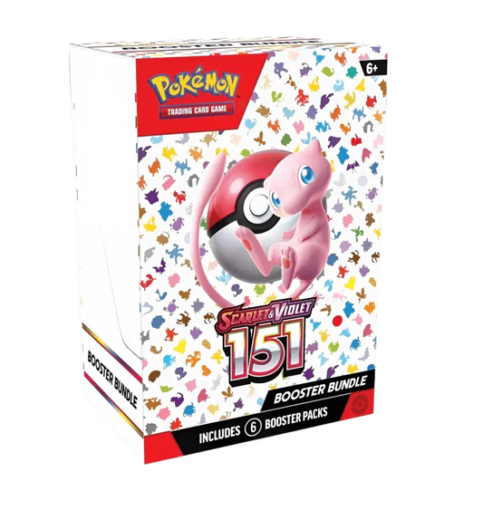 Pokémon Scarlet & Violet 151 booster bundle trading card game
