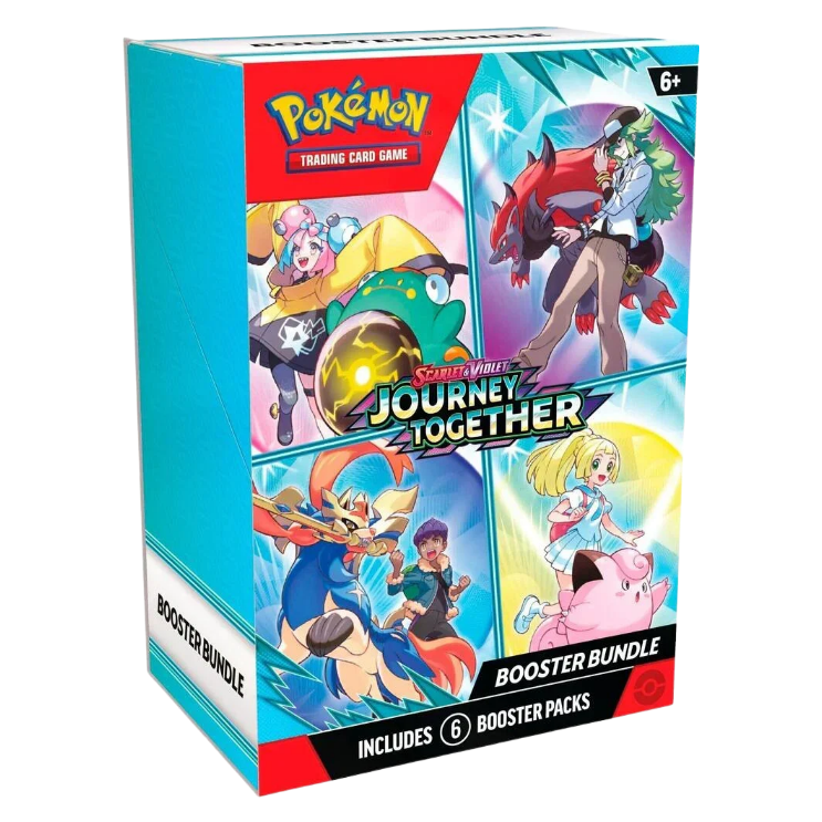Pokémon Scarlet and Violet Journey Together booster bundle trading card game
