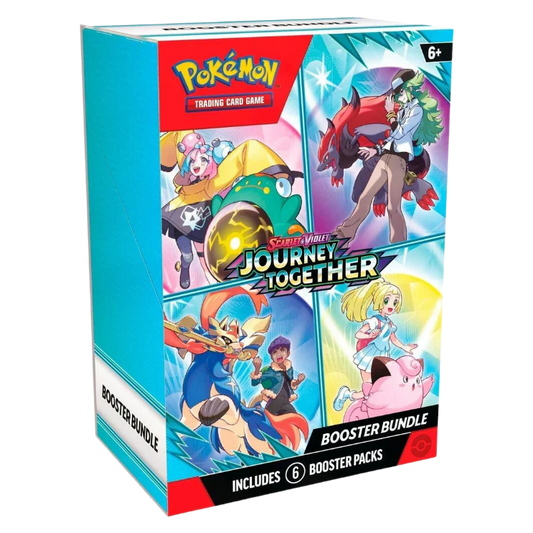 Pokémon Scarlet and Violet Journey Together booster bundle trading card game
