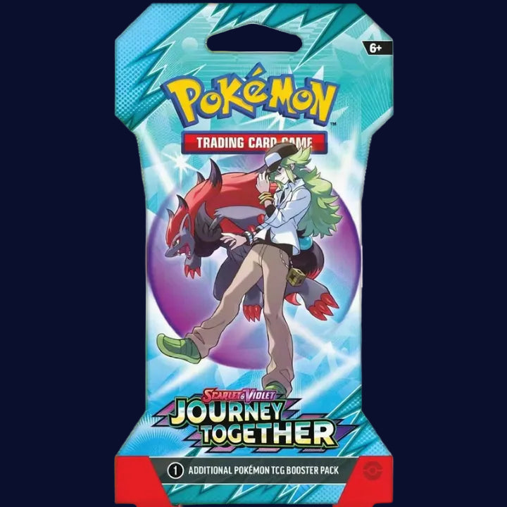 Pokémon Scarlet and Violet Journey Together sleeved booster pack
