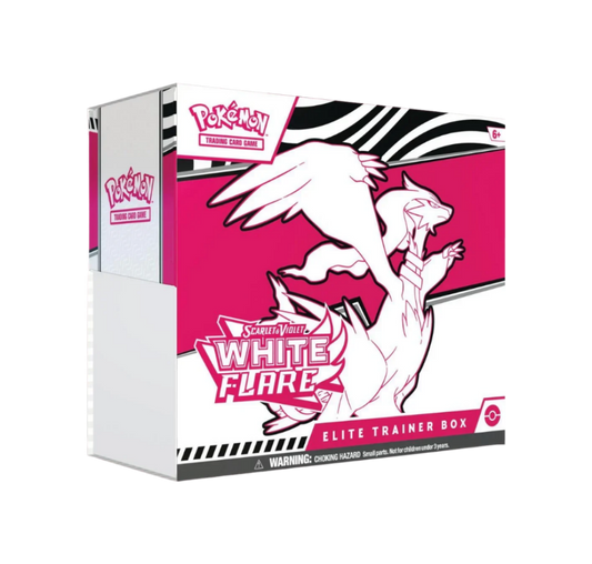 Pokémon Scarlet and Violet White Flare Elite Trainer Box
