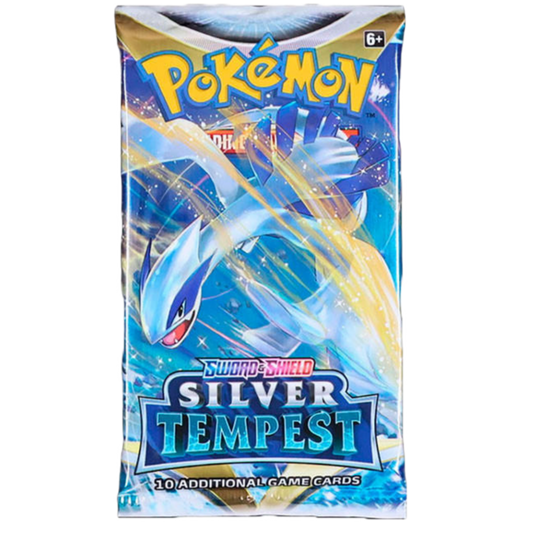 Pokémon TCG Sword and Shield Silver Tempest booster pack
