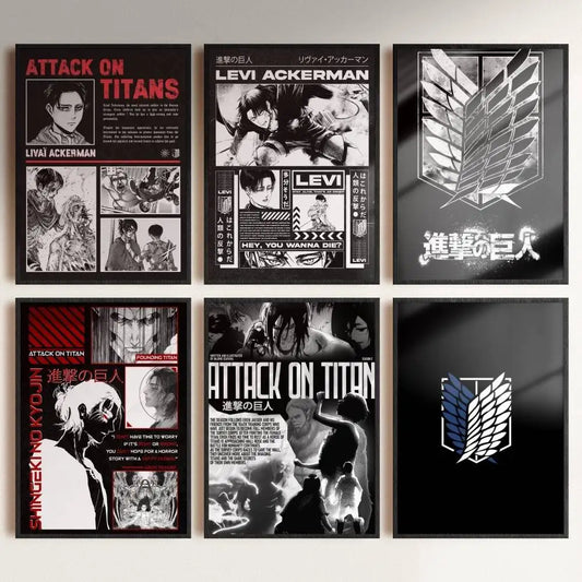 Attack on Titan Wall Art