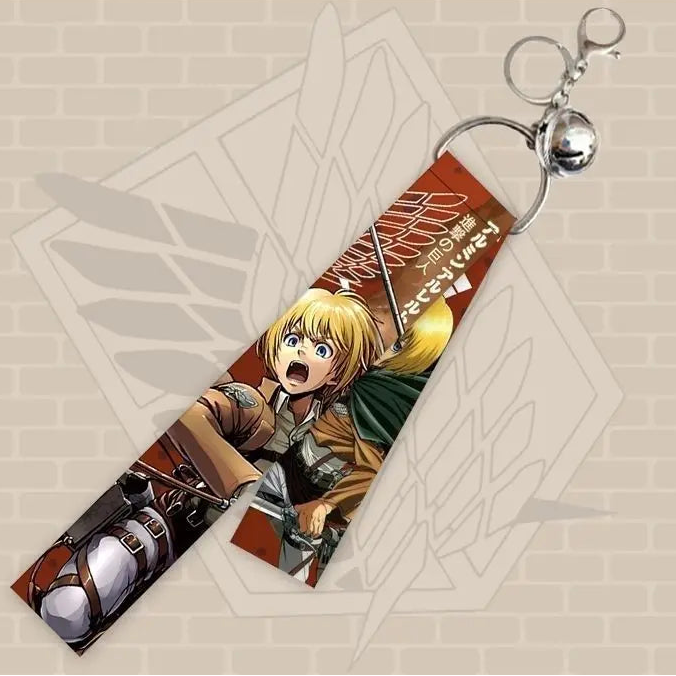 Attack on Titan Anime Keychain & Bag Charm