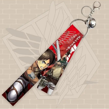 Attack on Titan Anime Keychain & Bag Charm