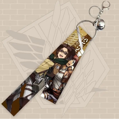 Attack on Titan Anime Keychain & Bag Charm