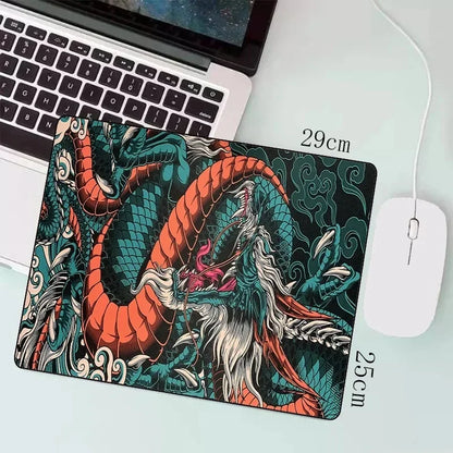 Japanese Dragon Anime Mouse Pad