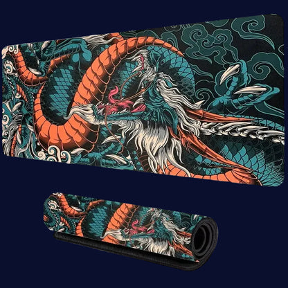 Japanese Dragon Anime Mouse Pad