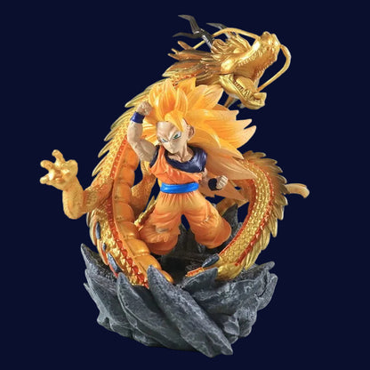 Dragon Ball Z Super Saiyan 3 Goku Chibi Figure