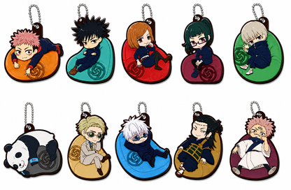 Jujutsu Kaisen Trading Rubber Cushion Keychain Blind Box