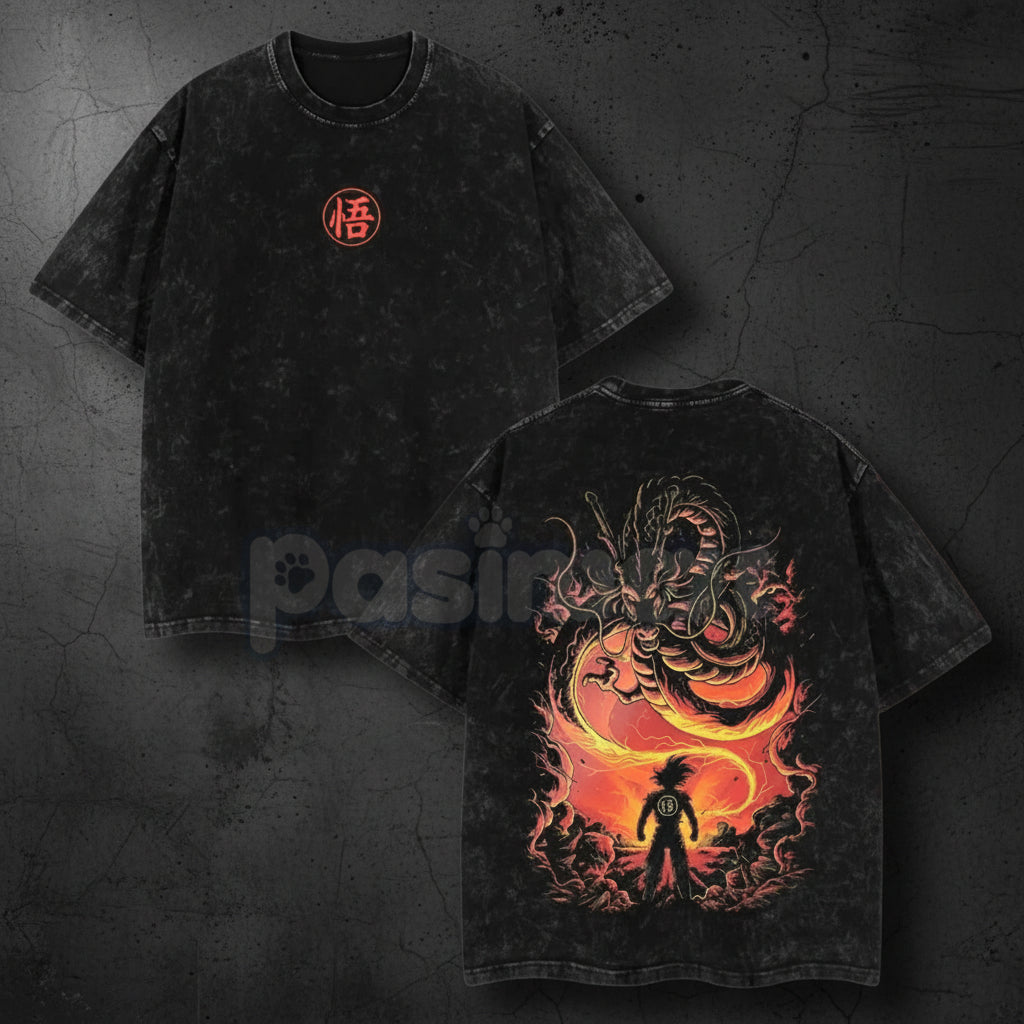 Dragon Ball Namek Dragon Summoner vintage oversized t-shirt, anime streetwear graphic tee
