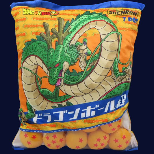 Dragon Ball Super Dragon Ball cookies plush pillow, soft anime collectible cushion
