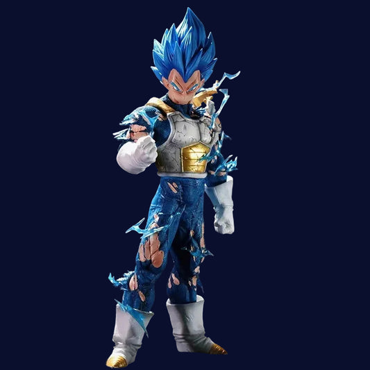 Dragon Ball Super Vegeta Super Saiyan Blue anime figure, premium DBZ collectible statue
