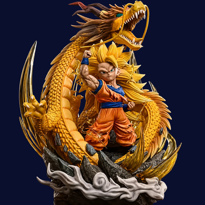 Dragon Ball Z Super Saiyan 3 Goku Chibi Figure