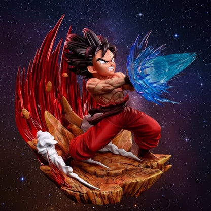 Goku Dragon Ball Z PVC action figure, 13cm tall, by Bandai