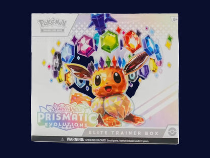 Scarlet & Violet: Prismatic Evolutions - Elite Trainer Box Case