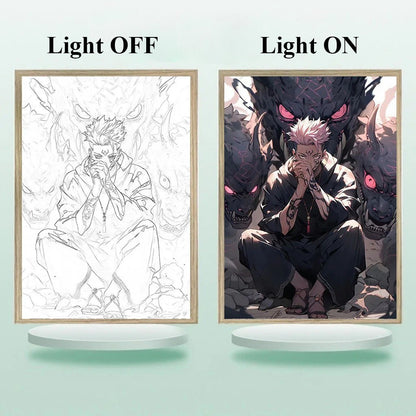 Jujutsu Kaisen LED Light Painting