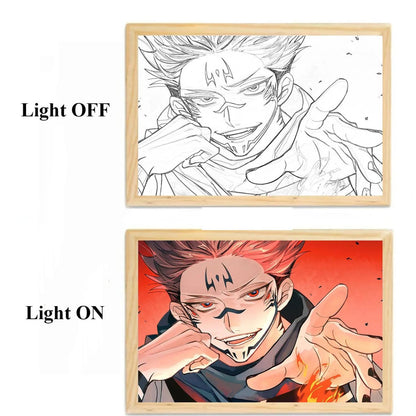 Jujutsu Kaisen LED Light Painting
