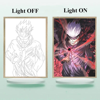 Jujutsu Kaisen LED Light Painting