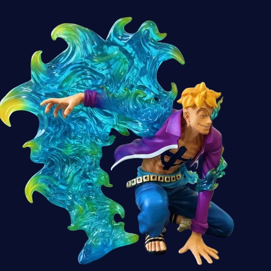 One Piece Marco the Phoenix anime figure, premium collectible statue for One Piece fans
