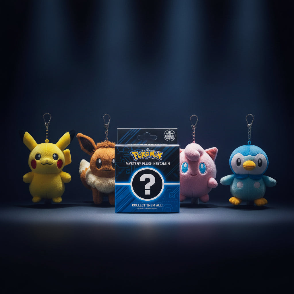 [Lotte Cinema] Pokemon Goods Movie Theater Doll Keychain (1 of 4 randomly selected)